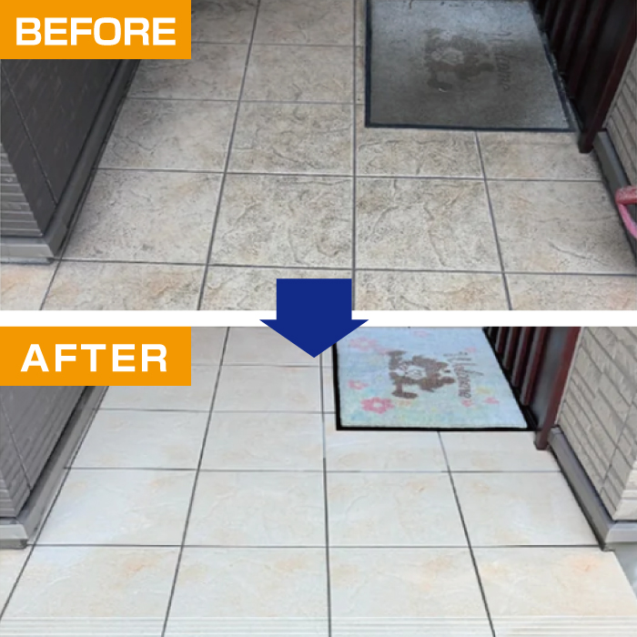 玄関洗浄
高圧洗浄